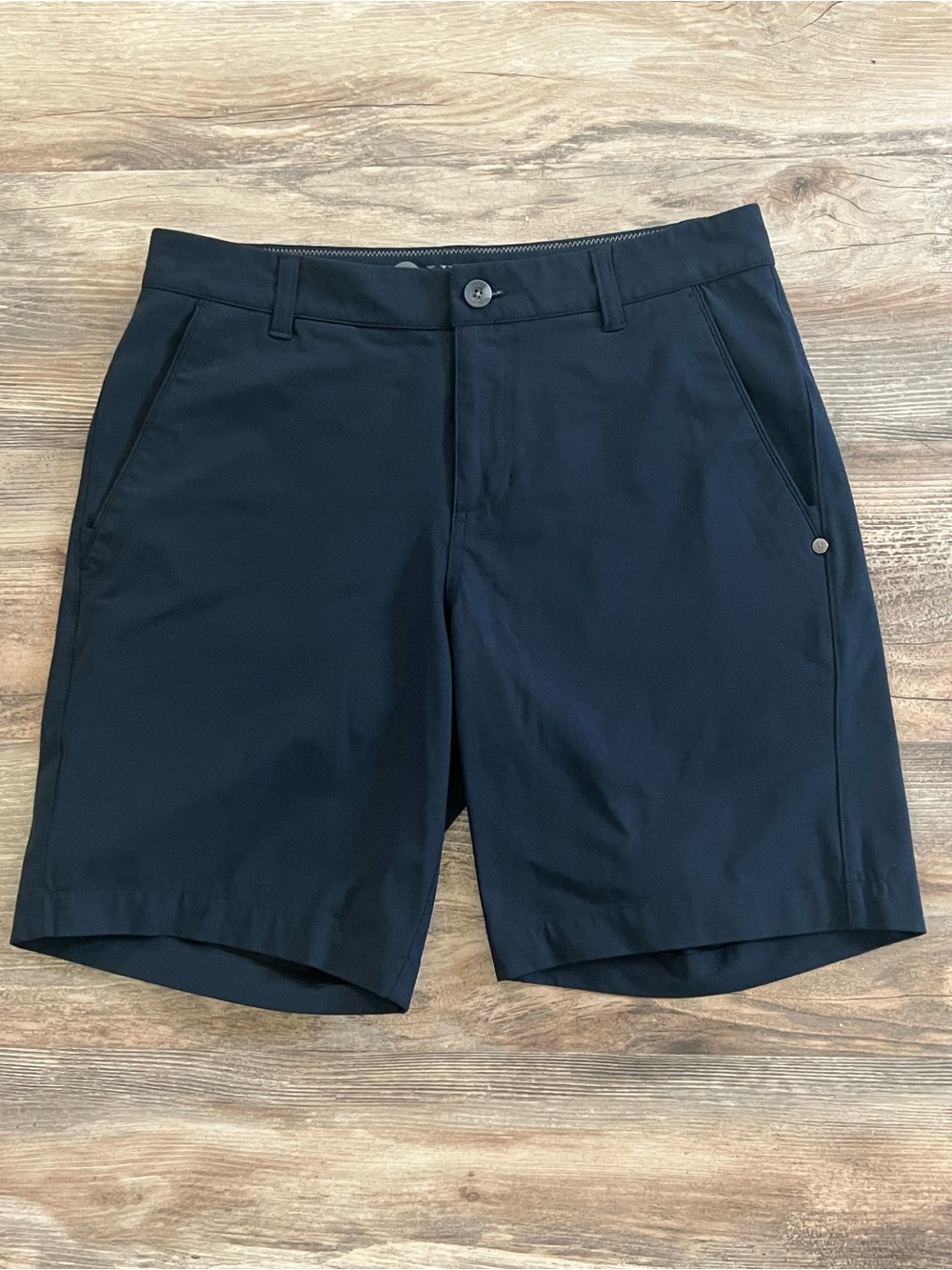 Vuori Meta Shorts Navy Performance Stretch Shorts